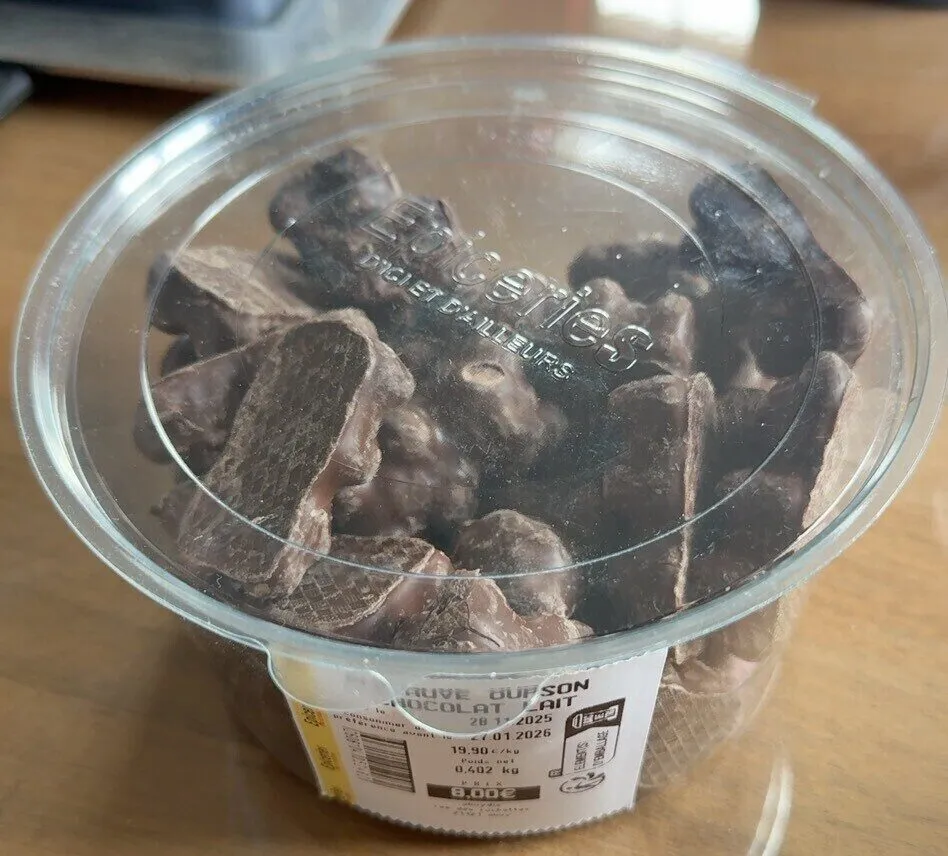 Guimauve Ourson Chocolat Lait