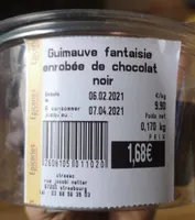 Guimauve chocolat noir