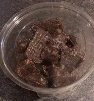 Guimauve fantaisie enribée de chocolat noir