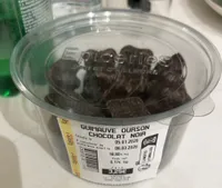 Ourson gimauve chocolat noir