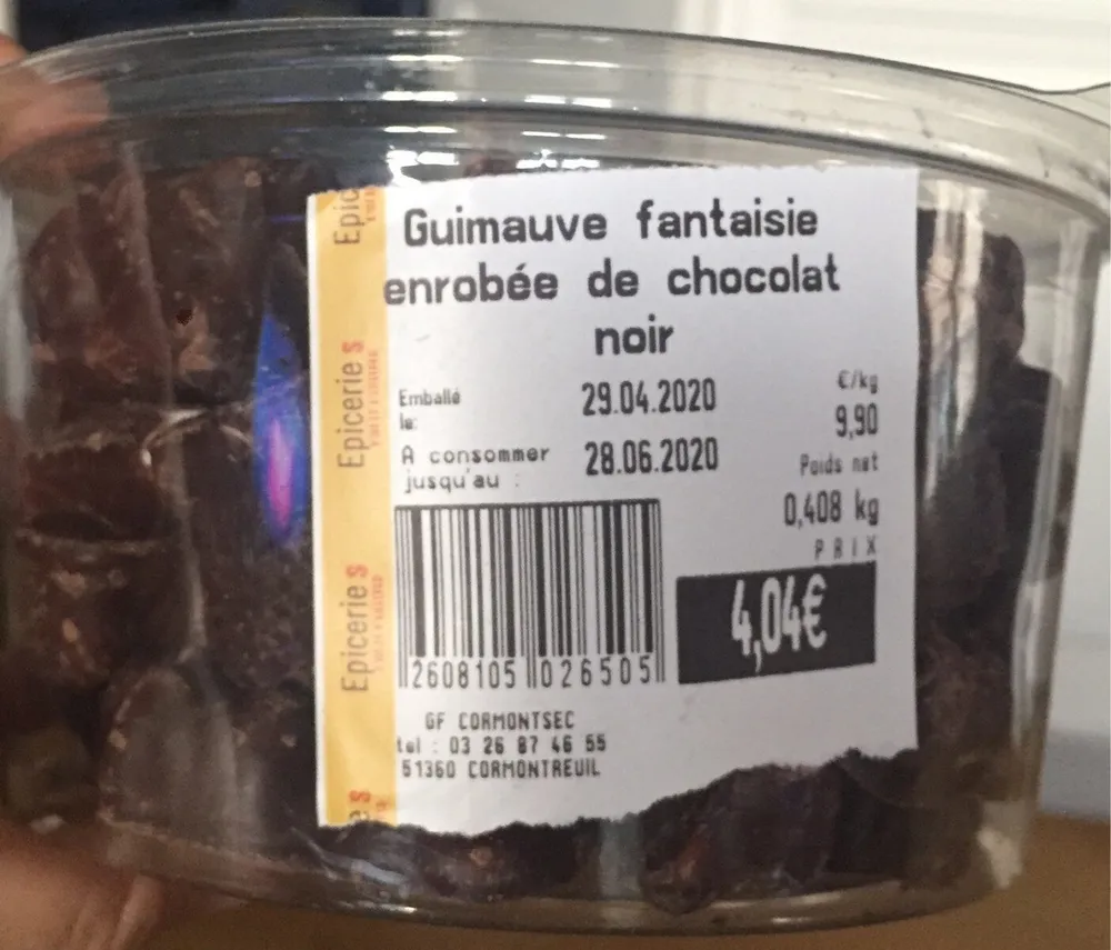 Ourson en Guimauve et chocolat