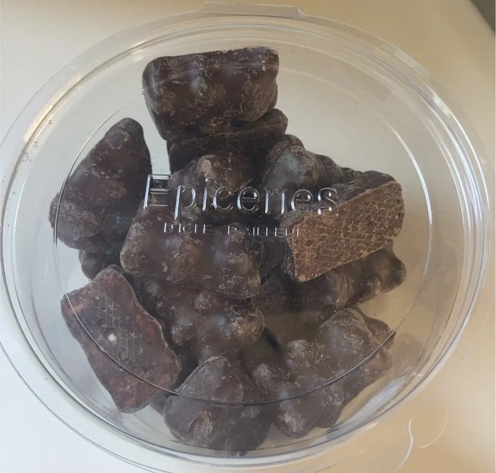 Guimauve fantaisie enrobée de chocolat noir