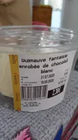 Guimauve Fantaisie enrobée de chocolat blanc