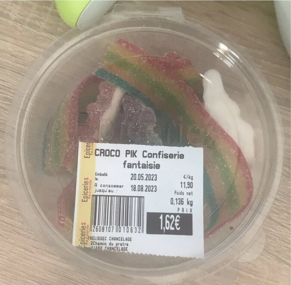 Croco pik confiserie
