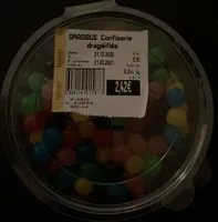 Dragibus confiserie dragéifiée