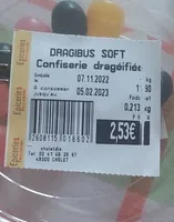 Dragibus soft( grand frais)