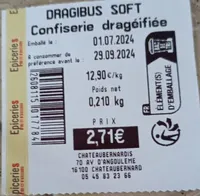 Dragibus soft confiserie drageifier