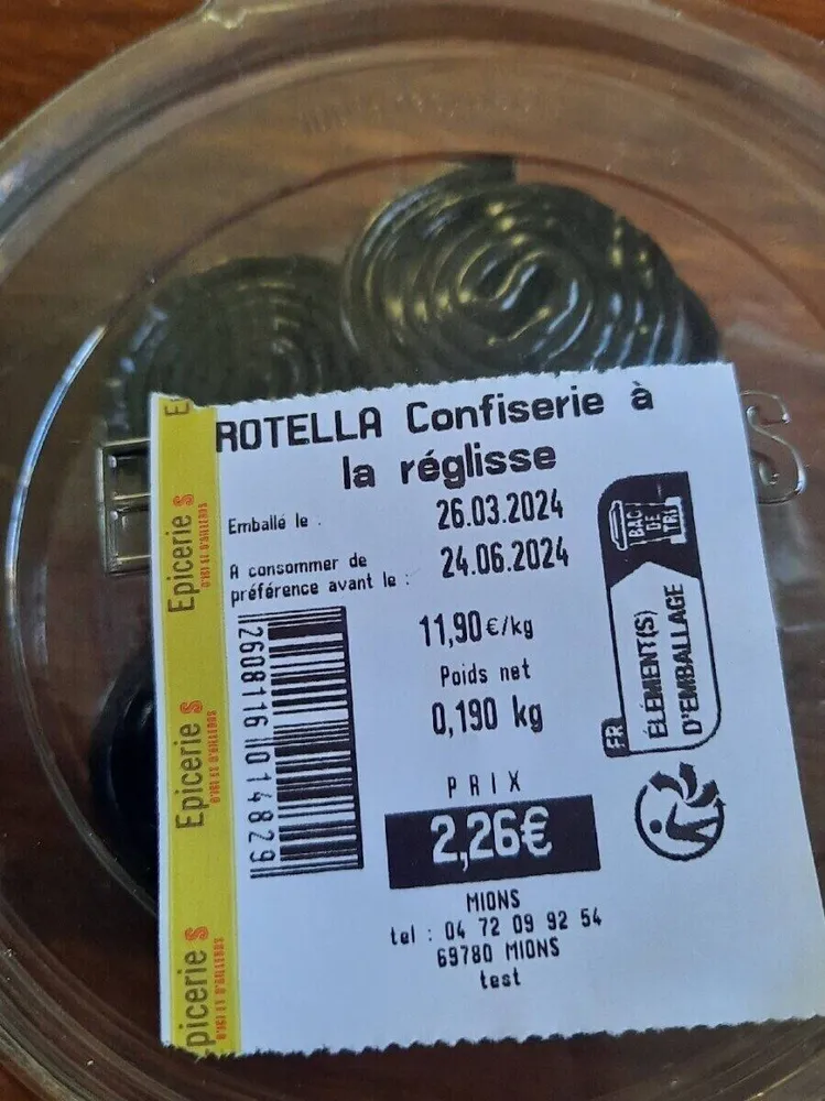 Confiserie a la Reglisse