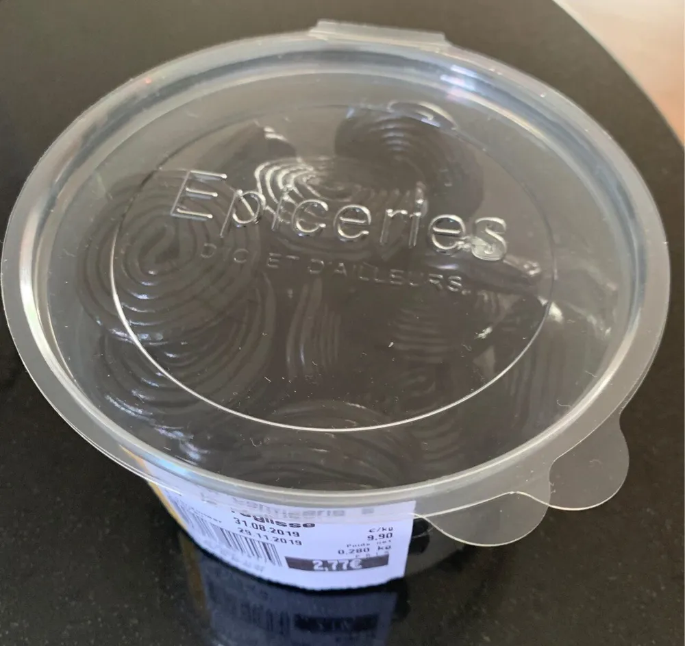 Confiserie à la réglisse