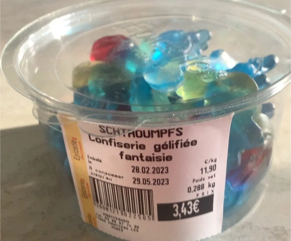 Confiserie gélifiée