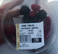 Mure perlée confiserie gélifiée