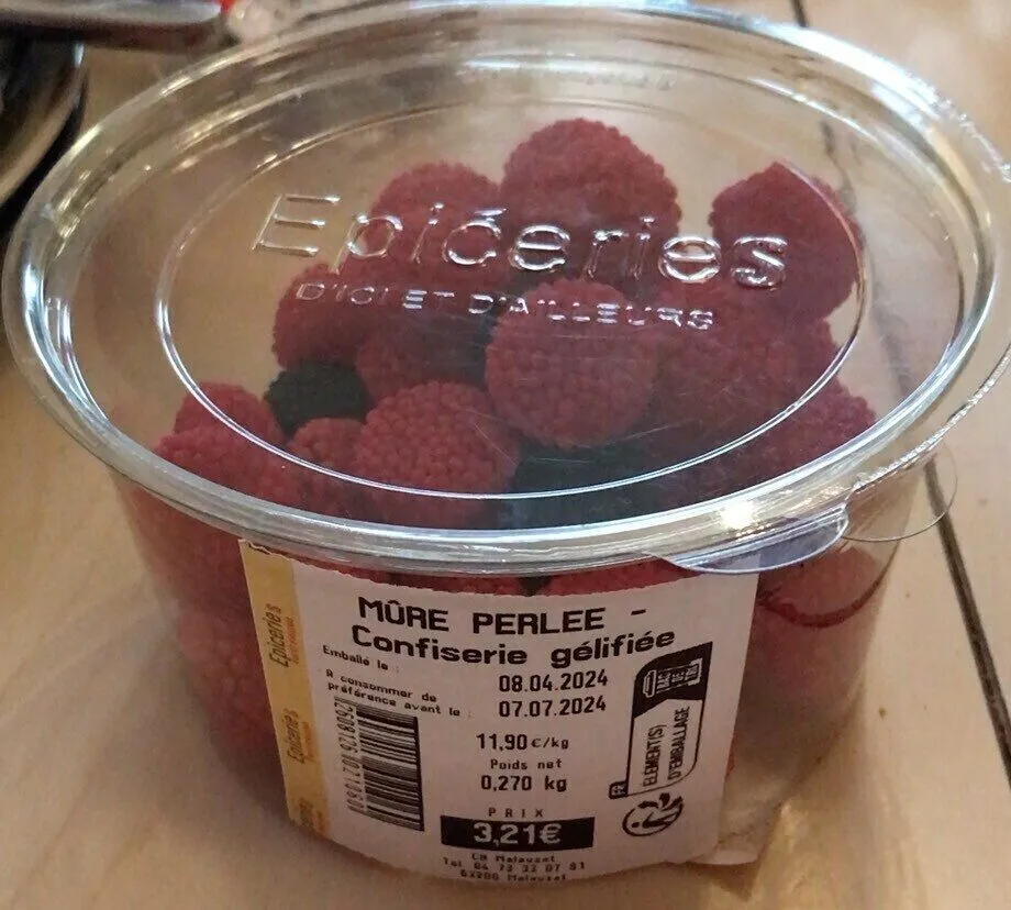 Mûre perlée
