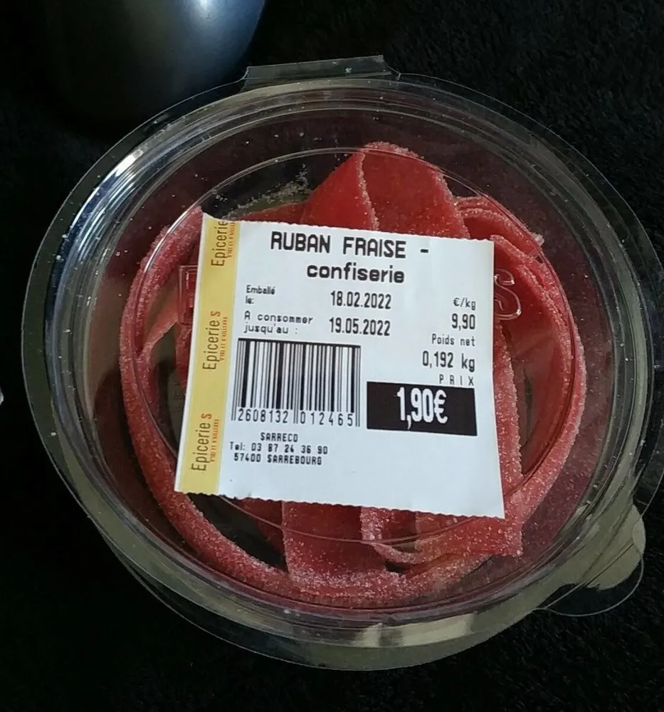 Ruban fraise