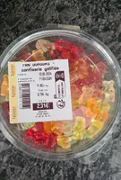 Mini oursons - confiserie gélifiée