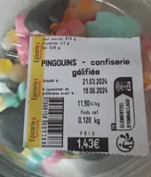 Pingouins gélifiés Grand Frais