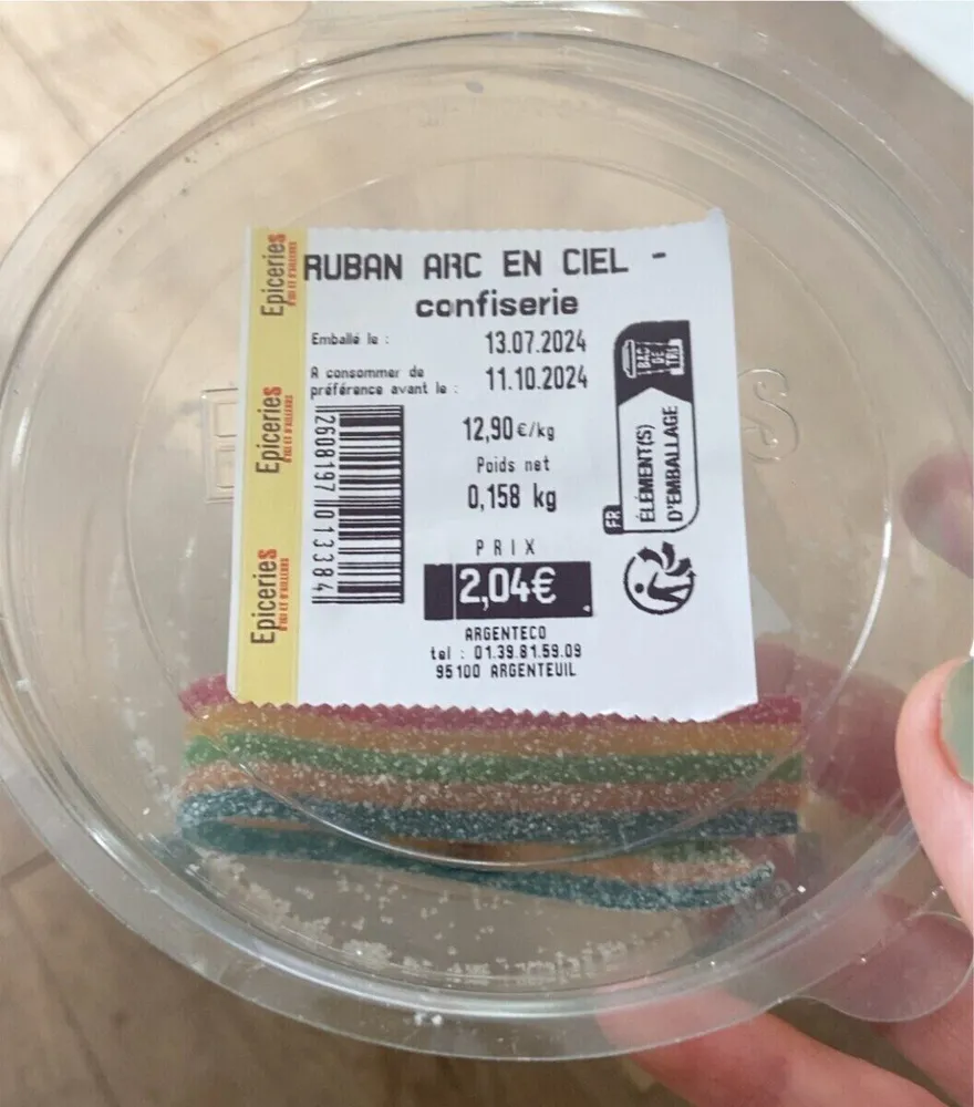 Ruban arc en ciel