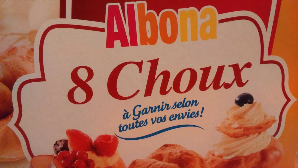 Choux à garnir