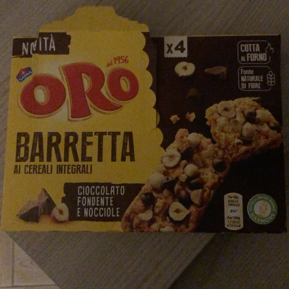 Barretta ai cereali integrali