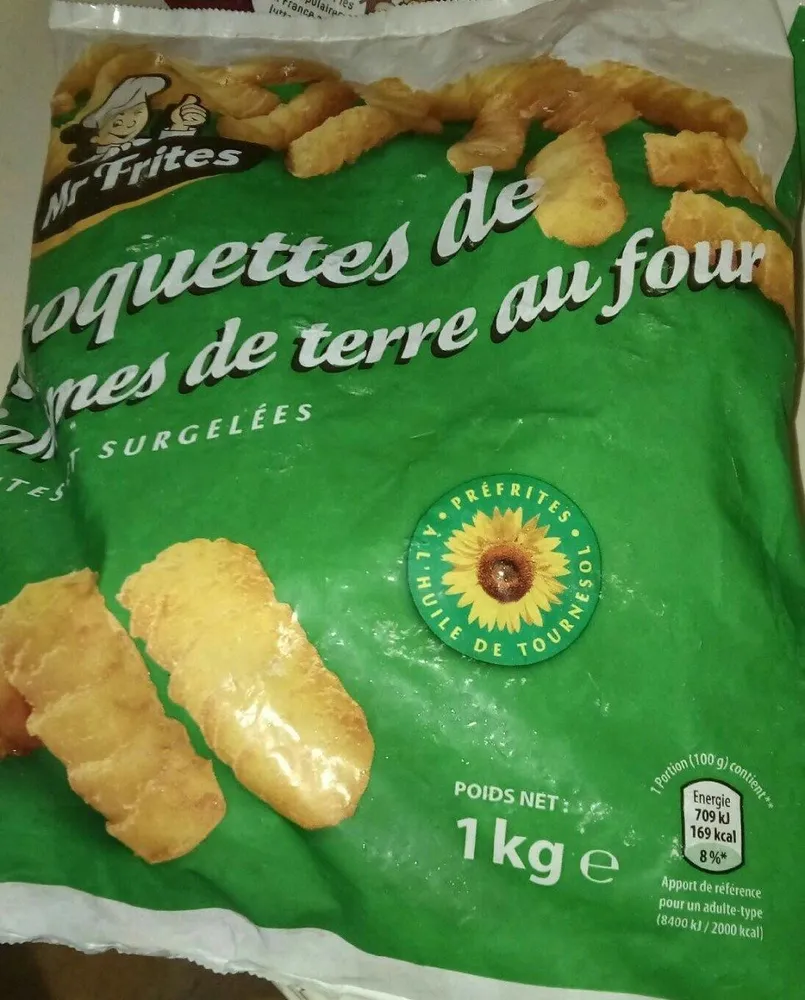 Croquettes de pommes de terre au four