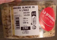 Arachide blanche à l’huile