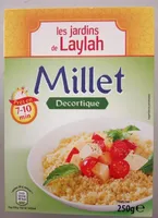 Millet décortiqué
