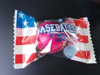 Baseball bubble gum