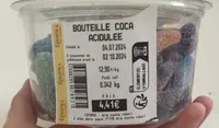 Bouteille de coca acidulee