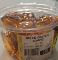 Boules chocolat caramel