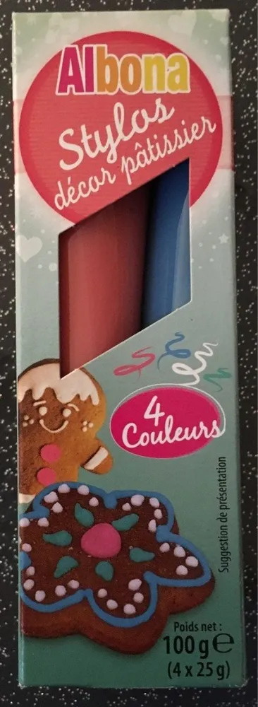 Stylo decor patissier