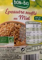 Épeautre Soufflé au Miel