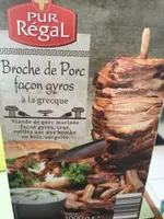 Broche de porc facon gyros