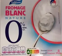 Fromage blanc nature 0%