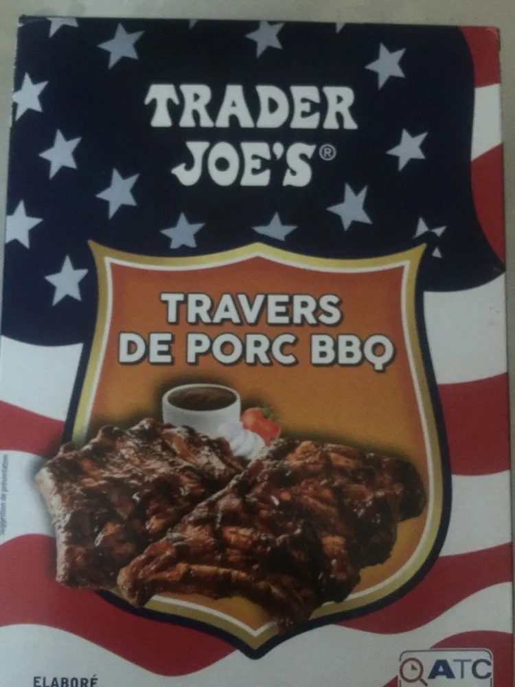 Travers de porc bbq