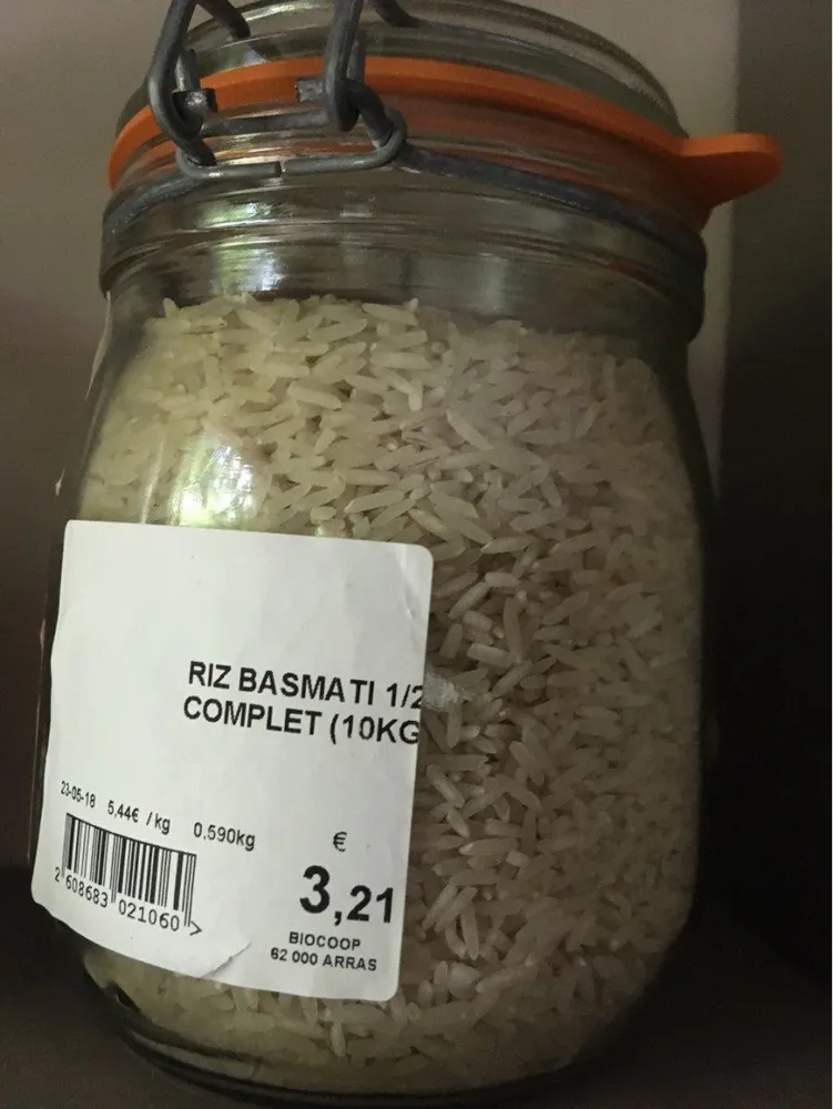 Riz Basmati bio