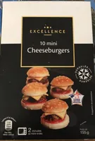 10 mini cheesburgers