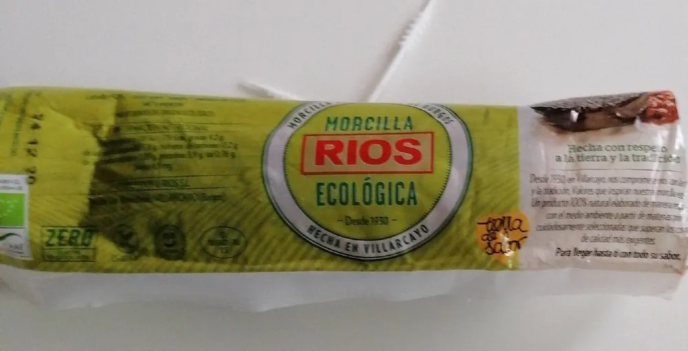 Morcilla tradicional de burgos