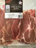 Côtes de porc échine