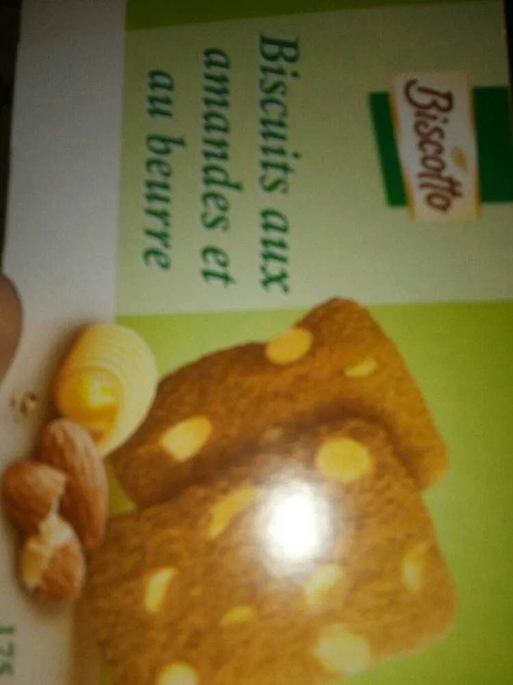 Biscuits aux amandes et au beurre
