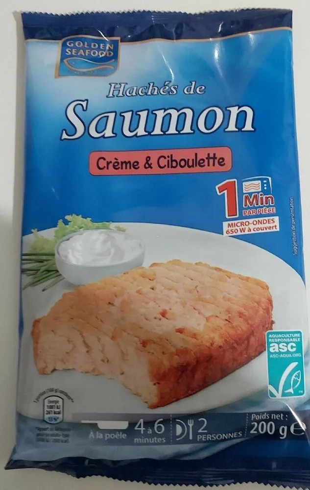 Hachés de saumon