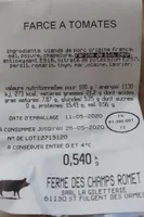 Farce à tomates