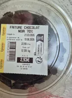 Friture chocolat noir 70%