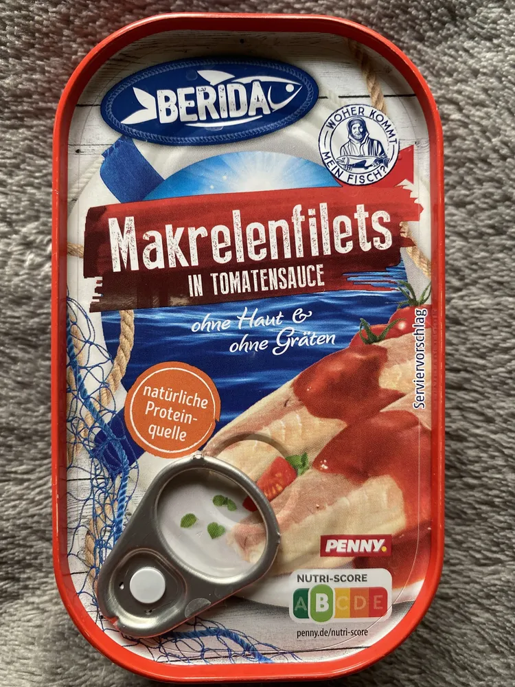 Makrelenfilets In Tomatensauce