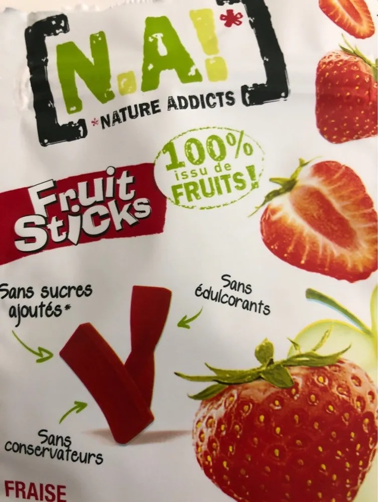 Fruit Sticks FRAISE