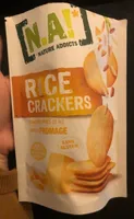 Rice crackers saveur fromage