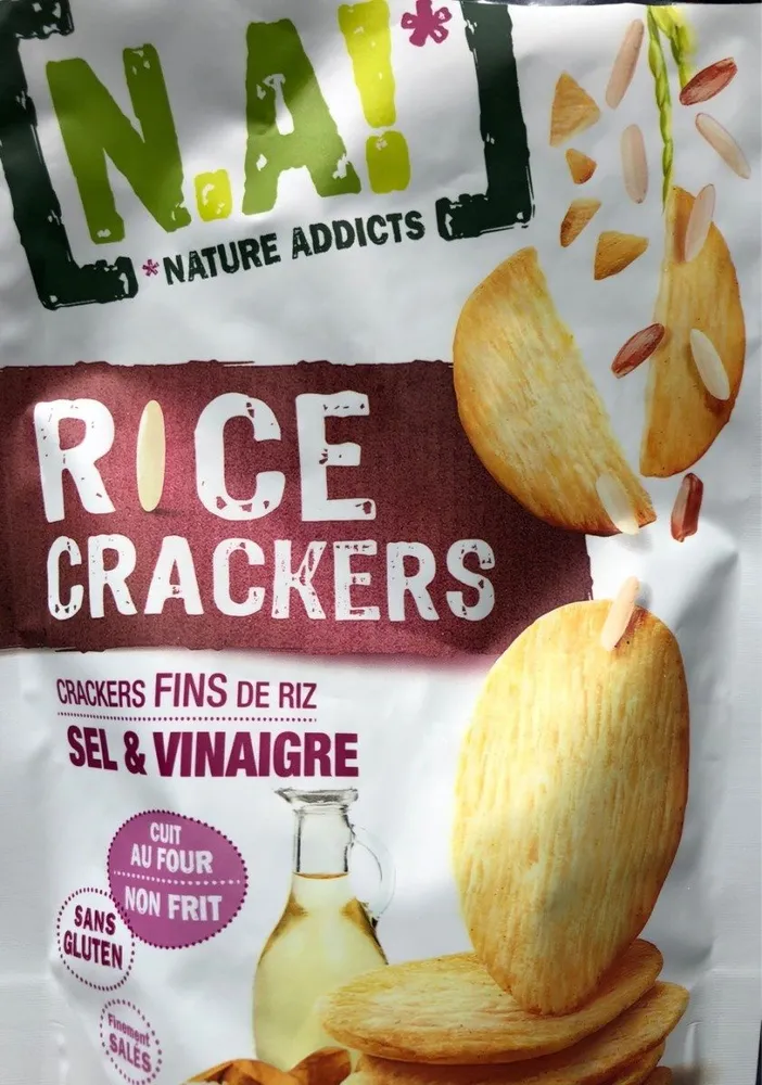 Rice crackers sel et vinaigre