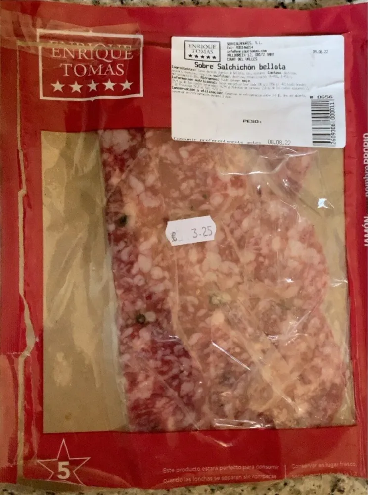 Salchichon bellota