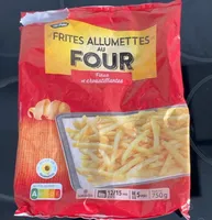 Frites allumettes au four