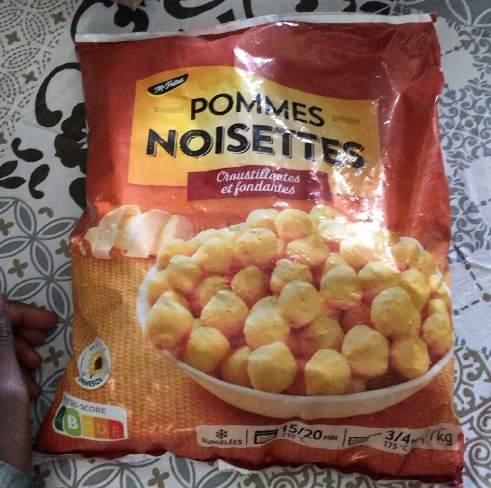Pomme noisettes
