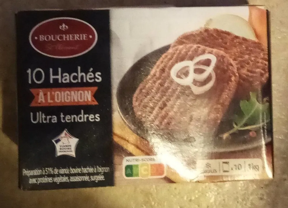 10 Haché à l'oignon Ultra tendre
