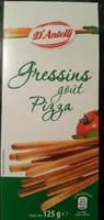 Gressins au goût pizza